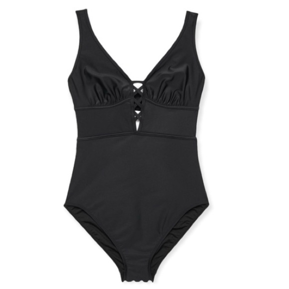 Adore Me plunge swimsuit 1X NWT